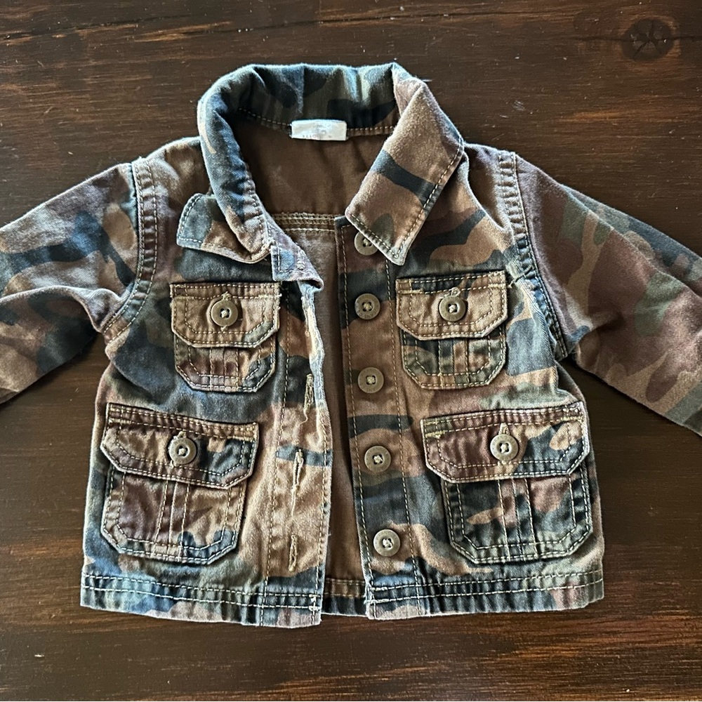 Wrangler Baby Camouflage Jacket